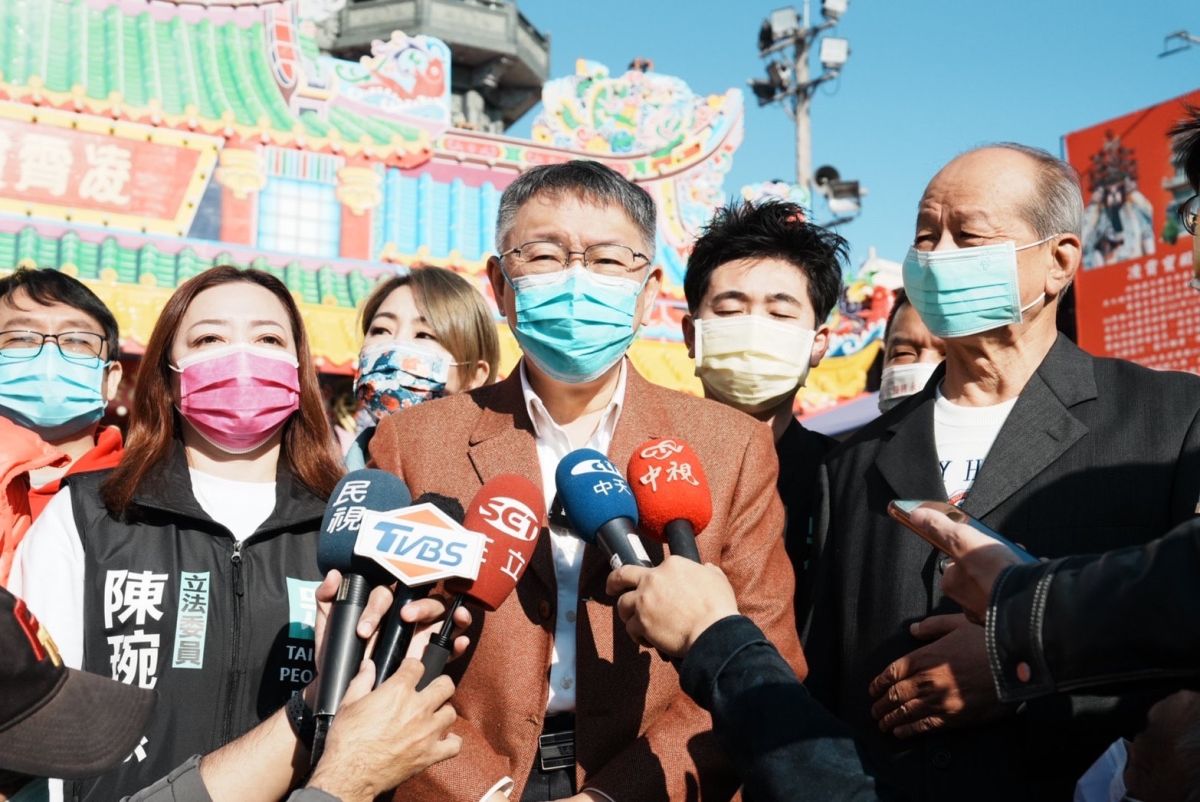 ▲針對閣揆「仁燦配」成形，台灣民眾黨主席柯文哲表示，「上來認真做，我們在野黨會嚴格監督。」(圖／民眾黨提供)