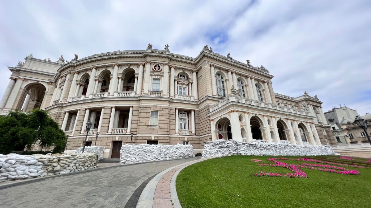 ▲有「黑海明珠」之稱的烏克蘭南部港口城市敖德薩（Odesa）歷史中心被列入聯合國世界遺產名錄。圖為敖德薩戲劇和芭蕾舞學院劇場。資料照。（圖／美聯社／達志影像）