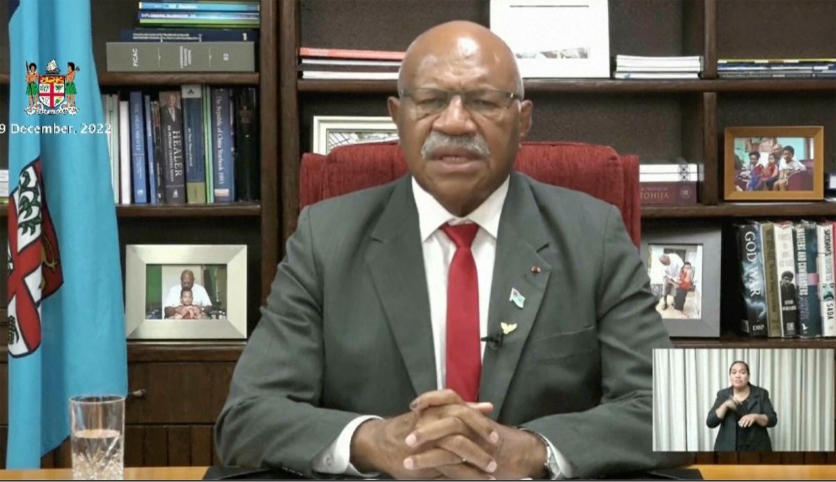 ▲斐濟新總理拉布卡上台後，決議撤銷前任政府決定，恢復我國駐處名稱及外交特權。。（圖／美聯社／達志影像）