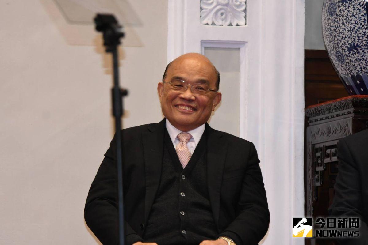 ▲前行政院長蘇貞昌今（26）日為換發駕照進行認知測驗。（圖／資料照片）