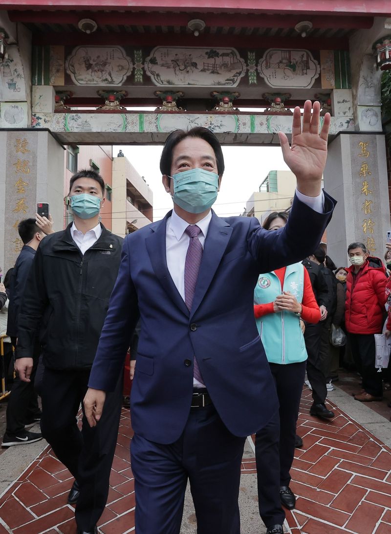 ▲賴清德被視為代表民進黨投入2024總統大選的熱門人選。（圖／總統府提供）