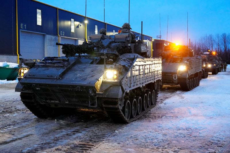 ▲英國政府表示，交付「挑戰者2型」坦克給烏克蘭的目標期程是在3月底，預計下週開始訓練烏軍操作及維護這款戰車。資料照。（圖／美聯社／達志影像）