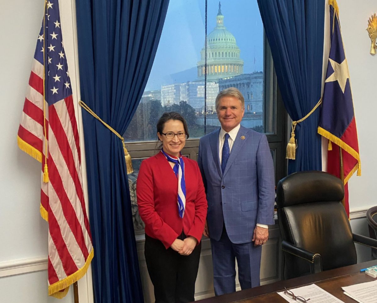 ▲美國國會眾議院外交委員會主席麥考爾會見台灣駐美代表蕭美琴，並表示討論了如何強化美台間「至關重要的夥伴關係」。（圖／翻攝自推特）