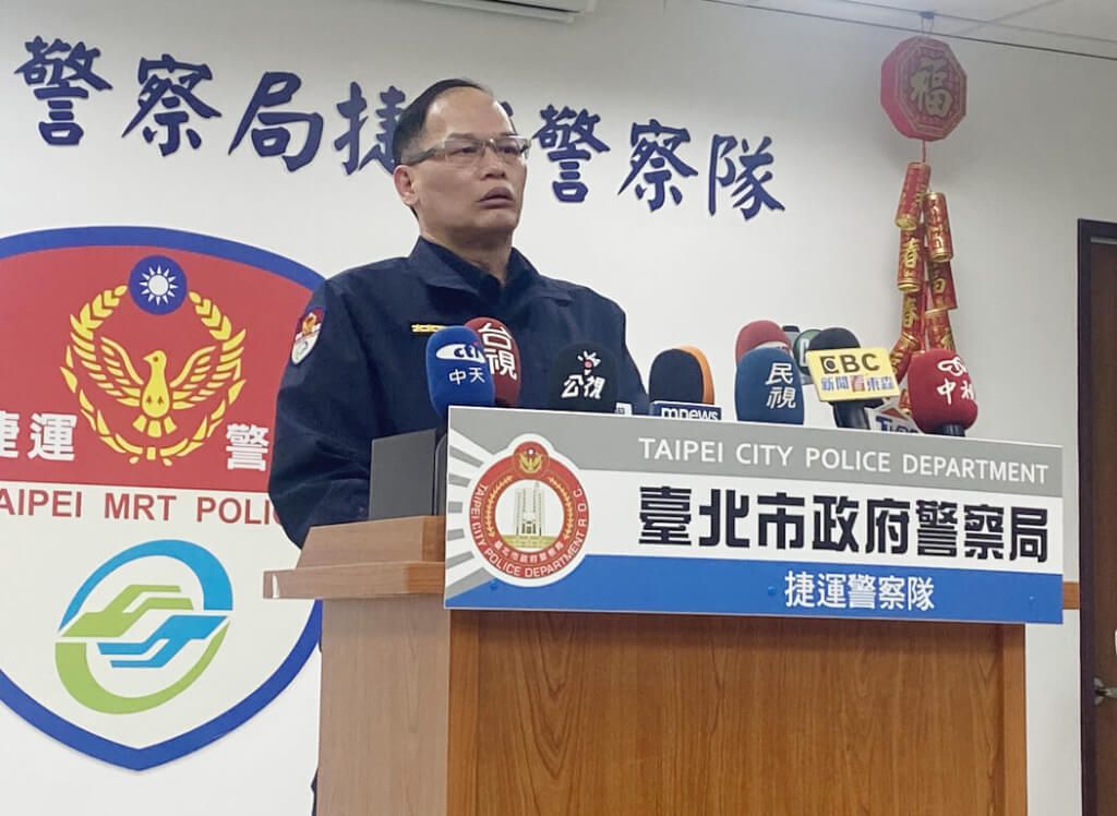 ▲台北市警察局捷運警察隊長鄭志誠（圖）28日表示，警方介入調查後，已迅速掌握IP，為境外VPN跳板。據了解，一名於111年底出境的男陸生涉嫌重大。（圖／中央社）