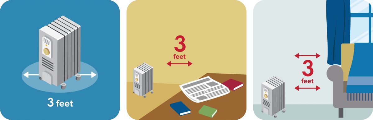 ▲寒流仍持續壟罩全台，高雄市政府消防局提醒，民眾要注意不要錯誤的使用抗寒電器設備、不當使用延長線及 家中放置過多物品等家中難以察覺的隱形殺手。（圖／高市府消防局提供）