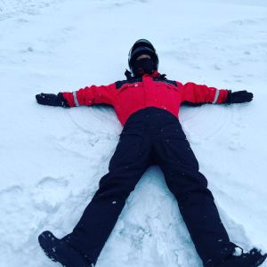 ▲潘瑋柏到芬蘭雪地旅遊,躺在雪地上玩耍。(圖/翻攝自潘瑋柏IG) ▲潘瑋柏到芬蘭雪地旅遊,躺在雪地上玩耍。(圖/翻攝自潘瑋柏IG)
