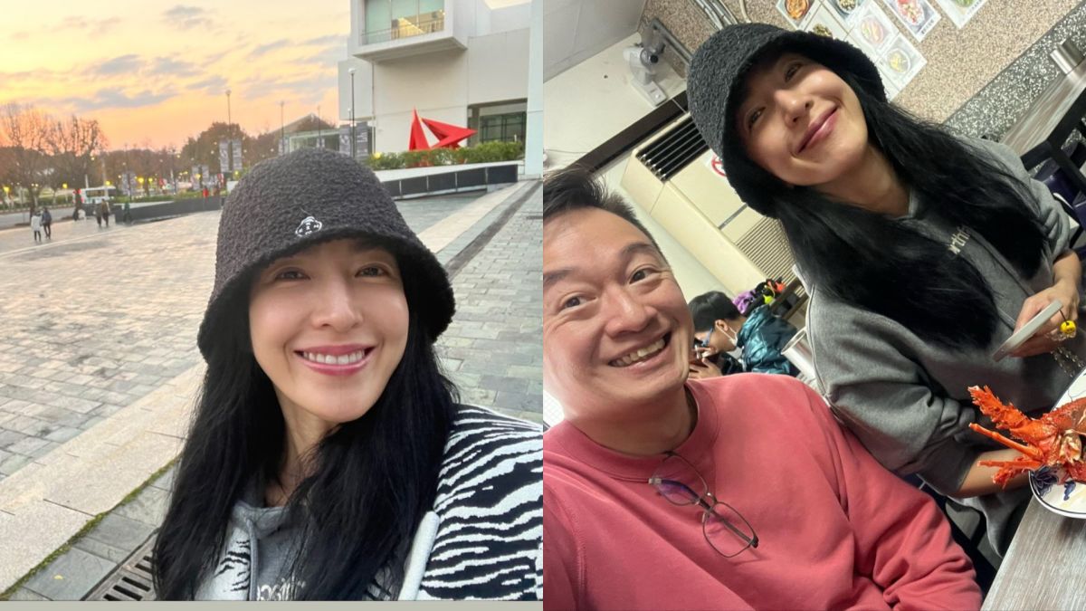 ▲楊謹華和老公趁著開工前約會，好好享受兩人的時光。（圖／翻攝楊謹華IG）