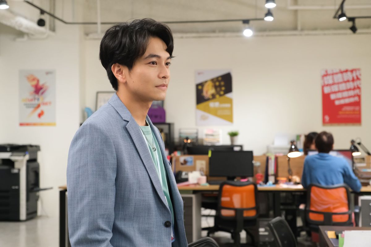 ▲楊銘威遺憾剛成名就遭逢母親離世。（圖／華視）