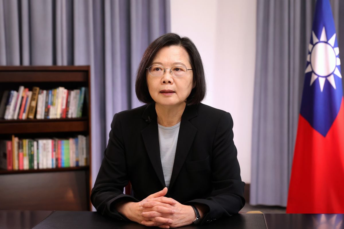 ▲星雲大師昨（5）日下午圓寂，總統蔡英文聞訊後深感不捨與哀悼。（圖／總統府提供）