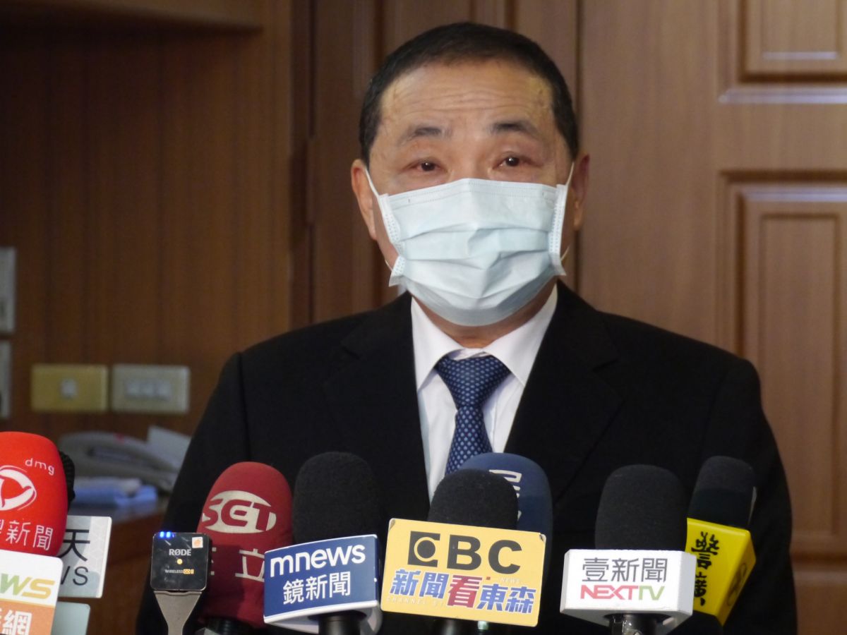 ▲對於朱立倫提2024總統提名機制會在南投立委補選之後討論，侯友宜出席警察局警政工作會報前受訪表示相信主席的睿智。（圖 ／記者吳嘉億攝，2023.01.31）