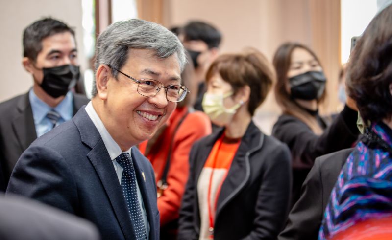▲陳建仁今日正式接任行政院長。（圖／總統府提供）