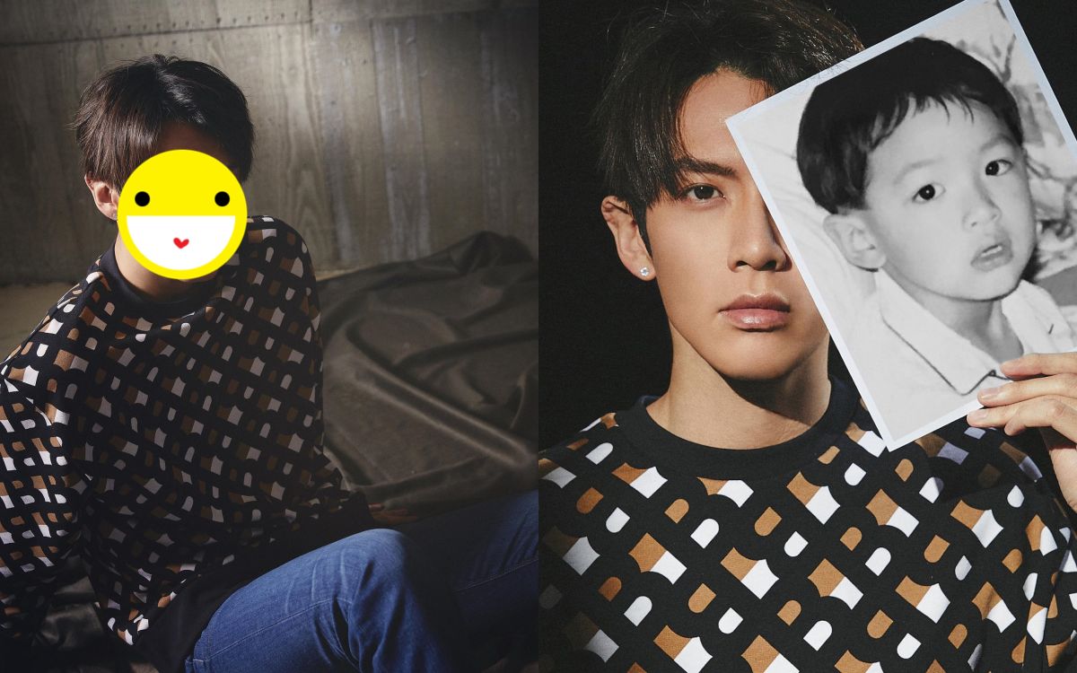 ▲柯震東傷後首度曬出正臉照，巧妙遮住左臉，看來依舊帥氣。（圖／翻攝自柯震東臉書）