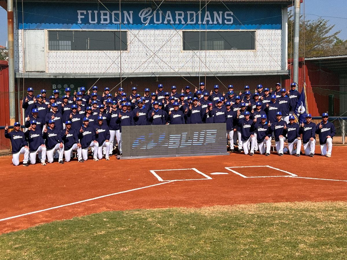 ▲富邦悍將今天進行開訓典禮(圖/記者簡名杉攝)