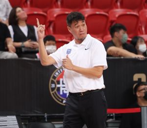▲桑茂森接任中華男籃總教練。籃協提供