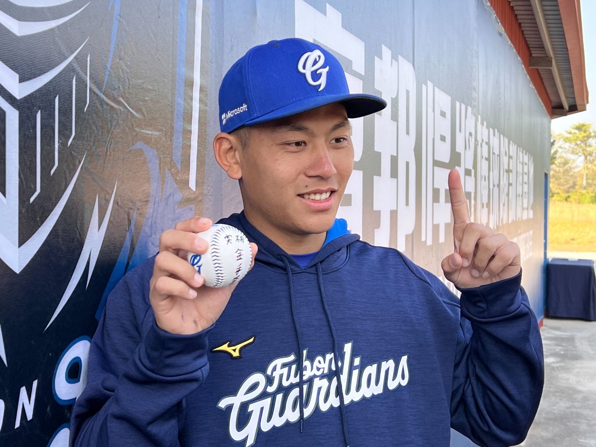 ▲富邦悍將捕手戴培峰(圖/記者簡名杉攝)