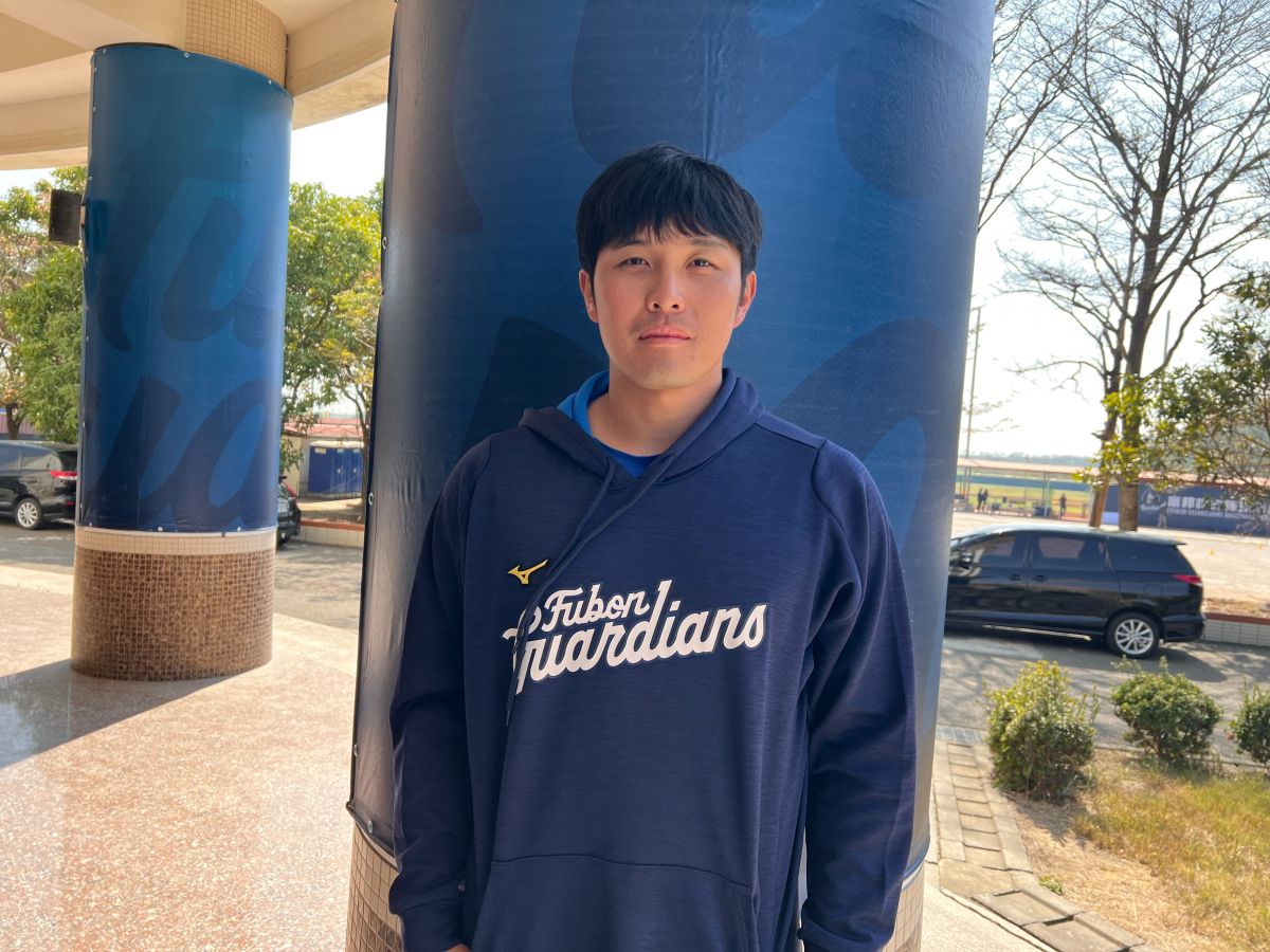 ▲富邦悍將中繼投手賴智垣(圖/記者簡名杉攝)