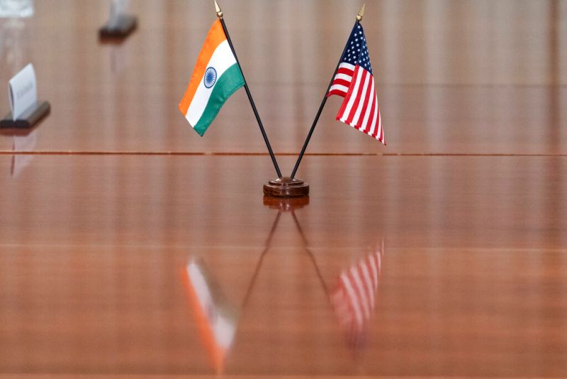 ▲白宮今天與印度啟動夥伴關係。（圖／美聯社／達志影像）