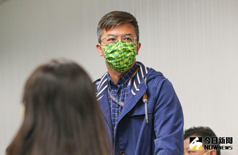 ▲民進黨新媒體中心主任詹賀舜。(圖/記者葉政勳攝,2023.02.01)