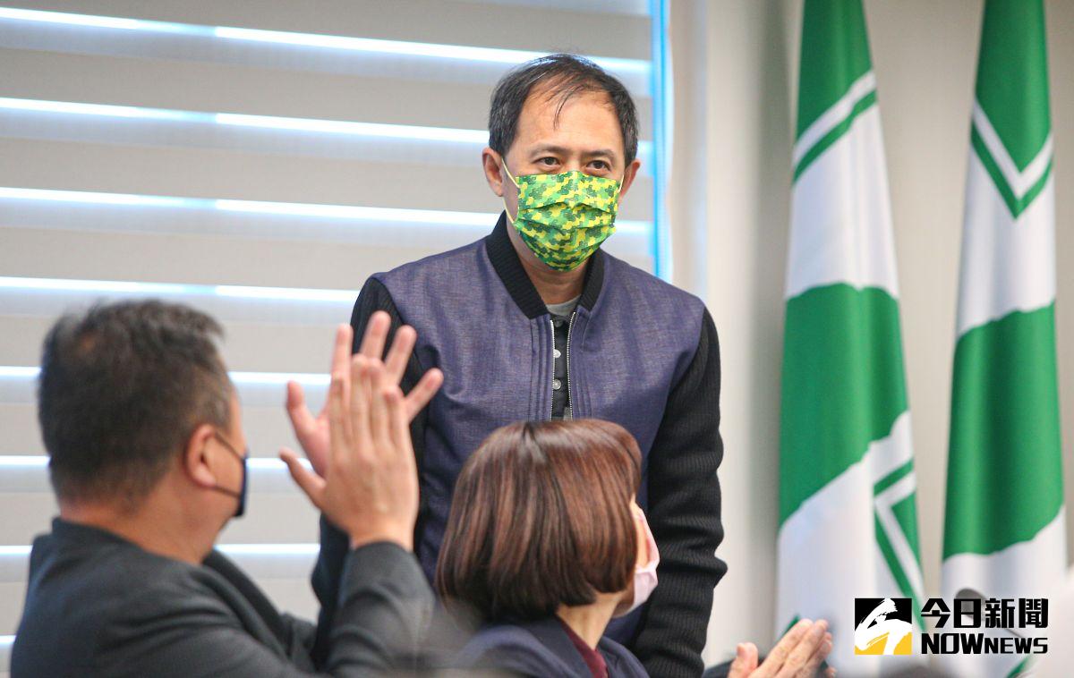 ▲民進黨組織部主任林正鴻被爆上酒店而請辭。（圖／記者葉政勳攝，2023.02.01）