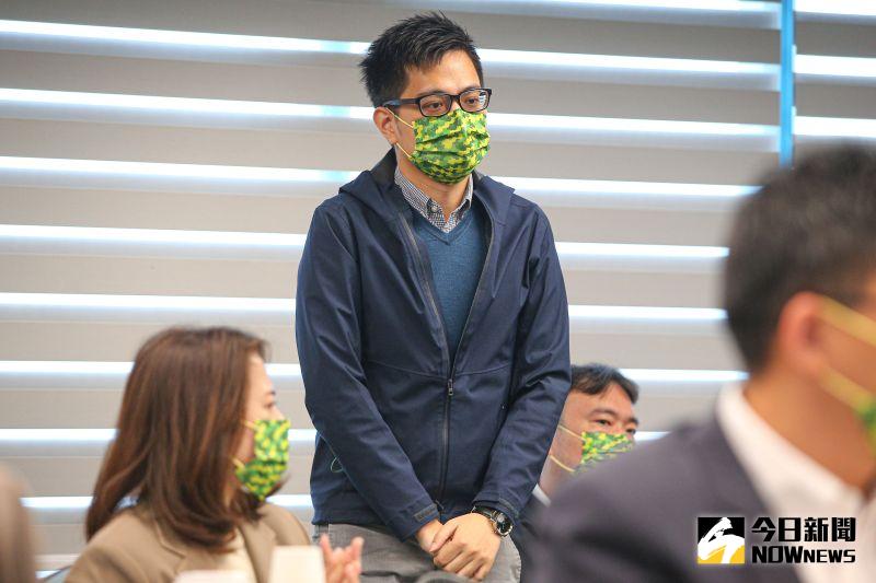 ▲民進黨青年部主任阮俊達。(圖/記者葉政勳攝,2023.02.01)