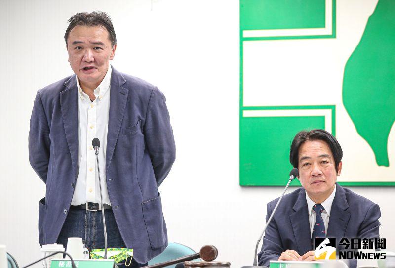 ▲賴清德接任民進黨主席後,由許立明出任秘書長一職。(圖/記者葉政勳攝,2023.02.01)