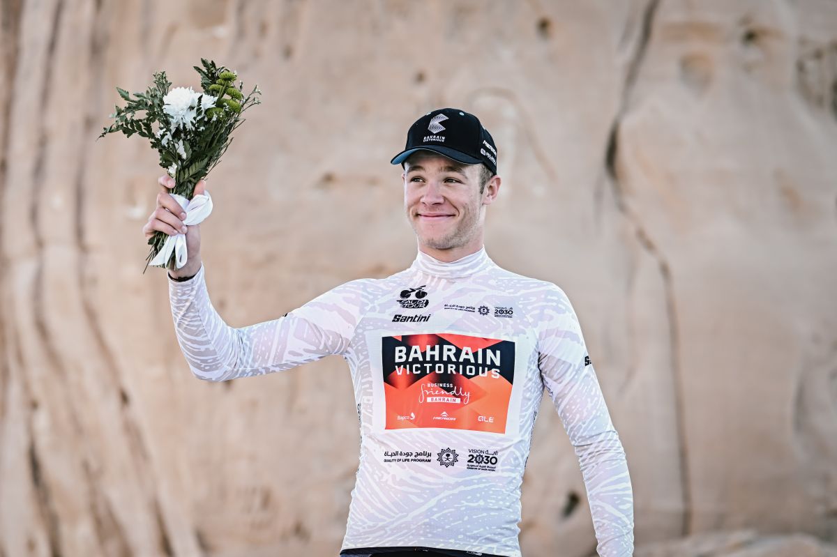 ▲在前兩站的賽程過後，米蘭暫居本屆環沙烏地白衫新人王。官方提供