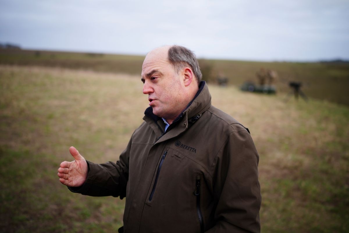 ▲英國國防大臣華勒斯（Ben Wallace）說，烏克蘭應對盟友伸出援手表現出更多感激之情，還說英國不是軍事供應方面的零售電商巨頭「亞馬遜」。資料照。（圖／美聯社／達志影像）