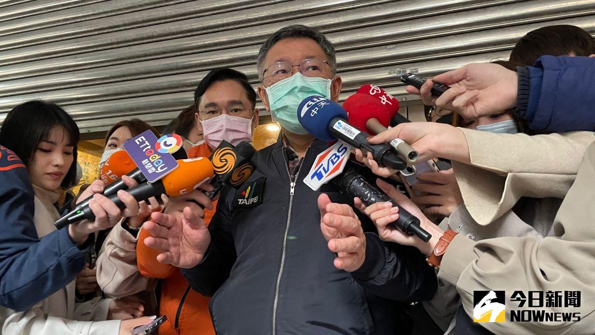 ▲民眾黨主席柯文哲2日接受媒體訪問時，透露鴻海集團創辦人郭台銘在大年初一時，曾經有打電話向他拜年，並且相約二月中旬從美國返台時雙方再見面相談。（圖／記者丁上程攝，2023.02.02）