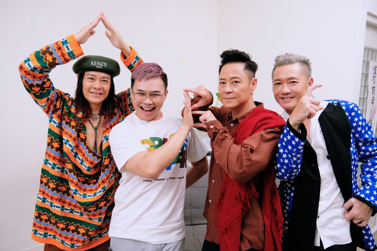 ▲草蜢爆料周杰倫答應要寫歌給他們。（圖／小鋼砲娛樂提供）