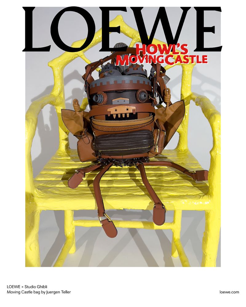 ▲霍爾的移動城堡後背包NT$527,000。(圖/LOEWE提供)