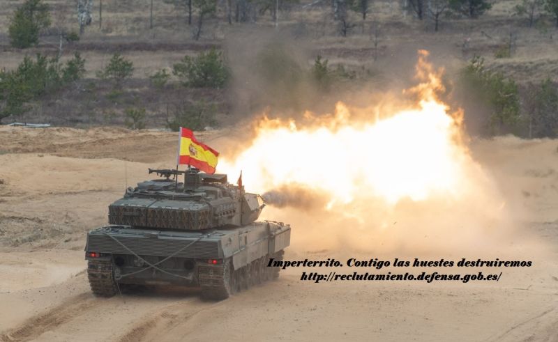▲北約國家將提供烏克蘭豹2戰車。圖為西班牙豹2戰車。（圖／西班牙陸軍）