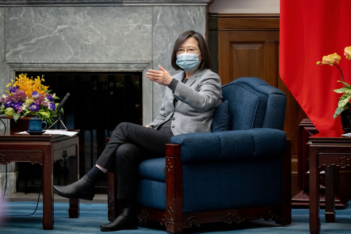 ▲蔡英文明日上午於總統府內接見瑞士聯邦國會友台小組訪團。（圖／總統府提供）