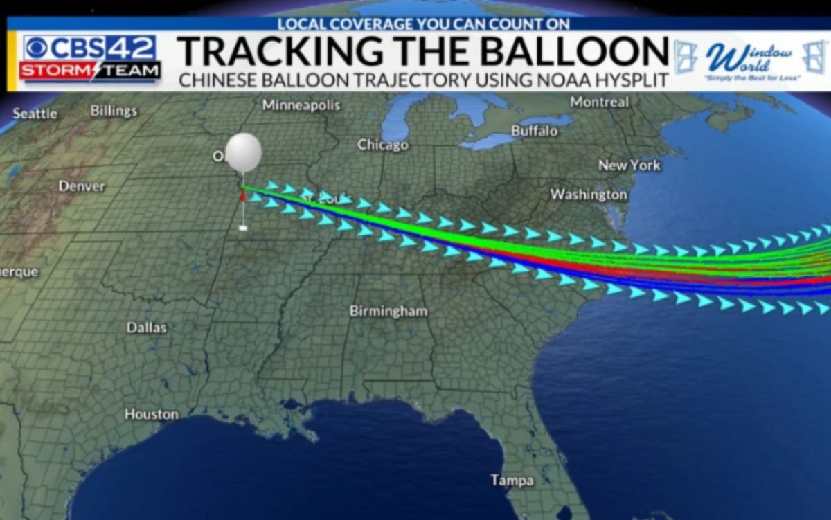 ▲中國間諜氣球風波，引發美國政界跨黨派不滿浪潮。（圖／翻攝自CBS News）