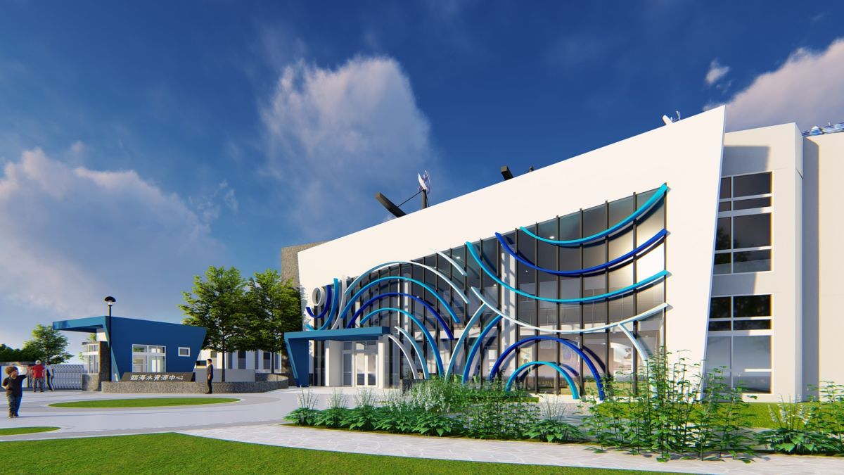 ▲目前南高雄已建置鳳山及臨海2座再生水廠，每日供應7.8萬噸再生水給臨海工業區；為因應未來北高雄產業進駐需求。（圖／高市府水利局提供） 