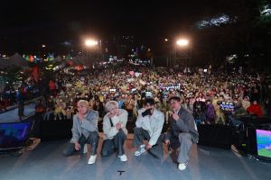 「U:NUS」降臨竹北開唱慶元宵　粉絲前一晚到場卡位
