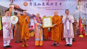 妙崇寺住持宏安長老尼獲頒摩訶朱拉隆功大學榮譽博士學位