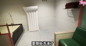 ▲奎丁分享泰國浴設施中的裝潢擺設。（圖／Youtube： 奎丁Zamy）