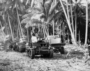 ▲被媒體誤用的M2輕戰車活躍於二戰太平洋戰場，這些島嶼地區類似M4之類的中戰車用途較少。（圖／美國國防部）