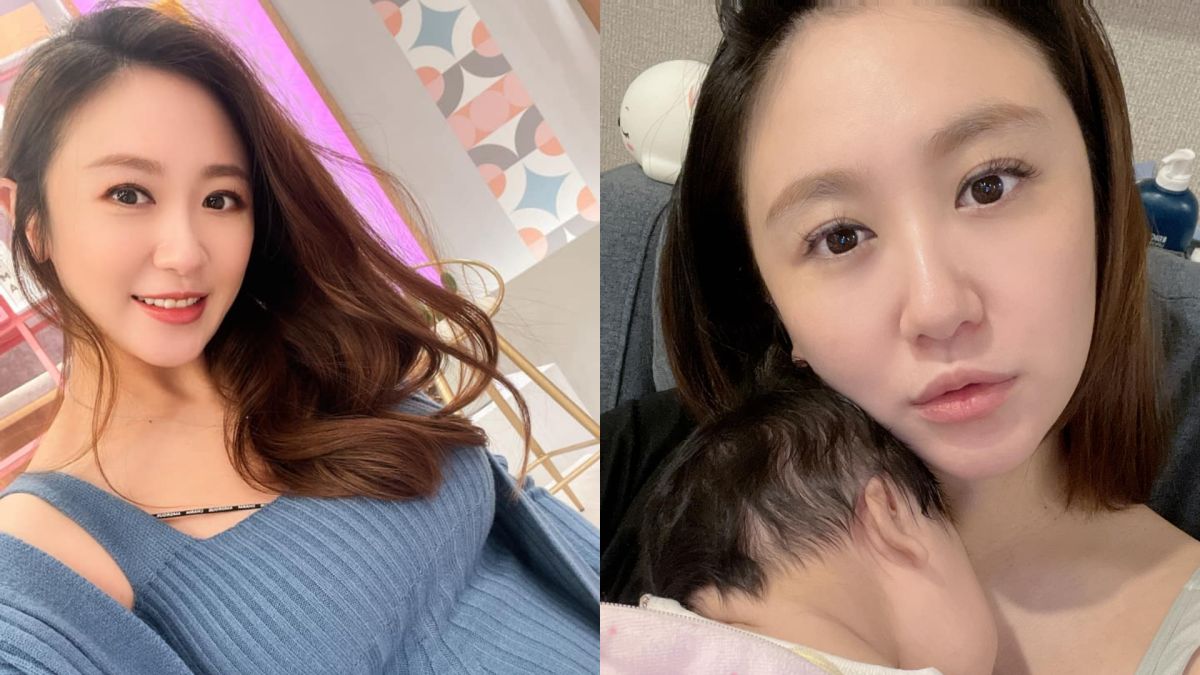 ▲蔡允潔自責，女兒哭鬧整晚，但她只想休息片刻，坦言新手媽媽的學習之路很不容易。（圖／翻攝蔡允潔FB）