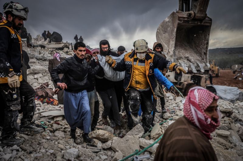 ▲以色列總理尼坦雅胡宣布，已收到敘利亞提出的強震救災援助請求，並準備伸出援手。這堪稱兩個敵對鄰國之間的罕見合作。（圖／美聯社／達志影像）