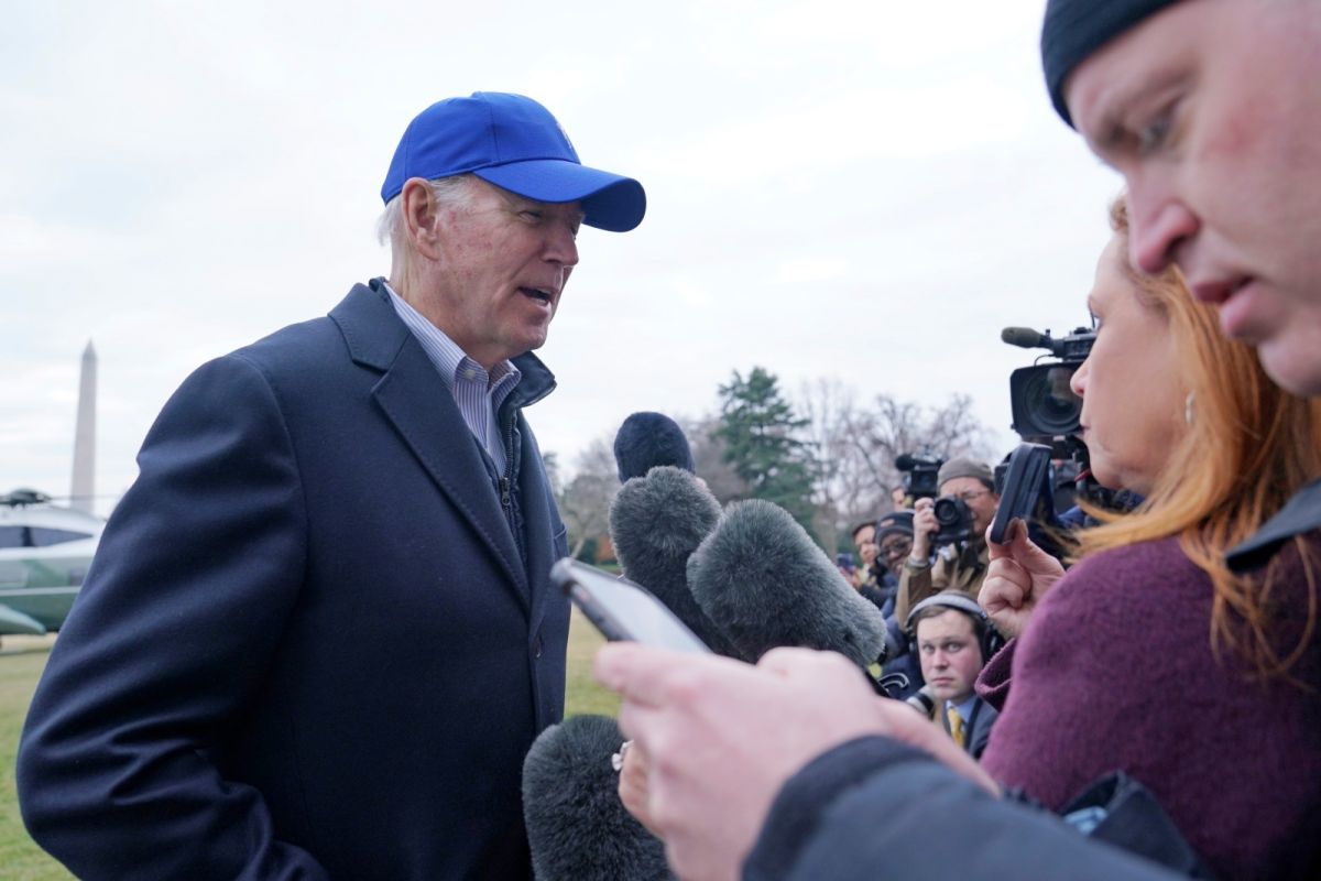 ▲儘管美國總統拜登堅稱自己計劃在2024年尋求連任，大多數的民主黨人如今認為，拜登完成一個任期便足夠了。（圖／美聯社／達志影像）