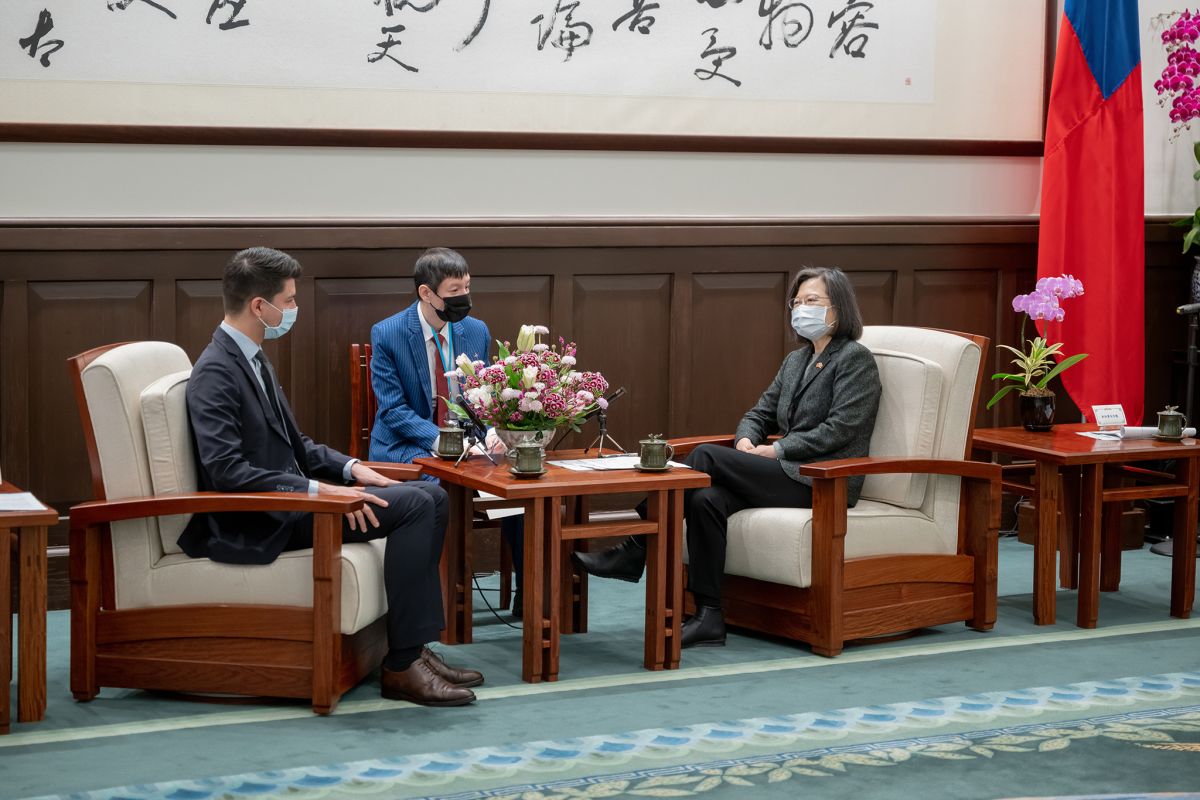 ▲蔡英文6日接見瑞士聯邦國會友台小組訪問團。（圖／總統府提供）