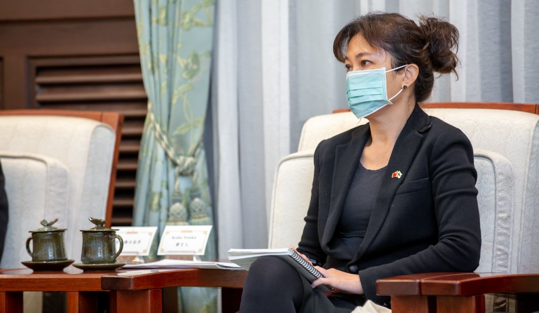 ▲Kolas表示，萬全的準備，是為了避戰，自助而後人助，台灣必須先強化防衛韌性，提升自我防禦的能力。（圖／總統府提供）