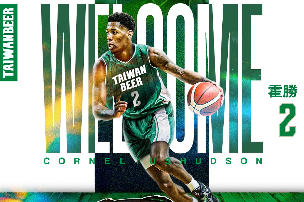 ▲台灣啤酒籃球隊於今(7)日宣布原效力於保加利亞職籃的美國籍洋將霍勝(Cornelius Hudson)正式加盟。（圖／台啤提供）
