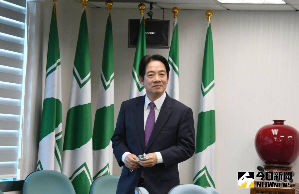 ▲賴清德今日舉行記者會，向各界說明民進黨學倫審查機制，也接受媒體提問。（圖／記者林調遜攝，2023.02.08）