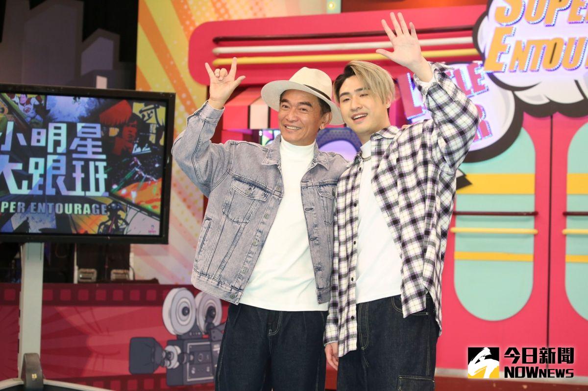 ▲鹿希派（右）抖出姊姊出車禍真相，吳宗憲也直呼好大膽。（圖／記者陳思誼攝）