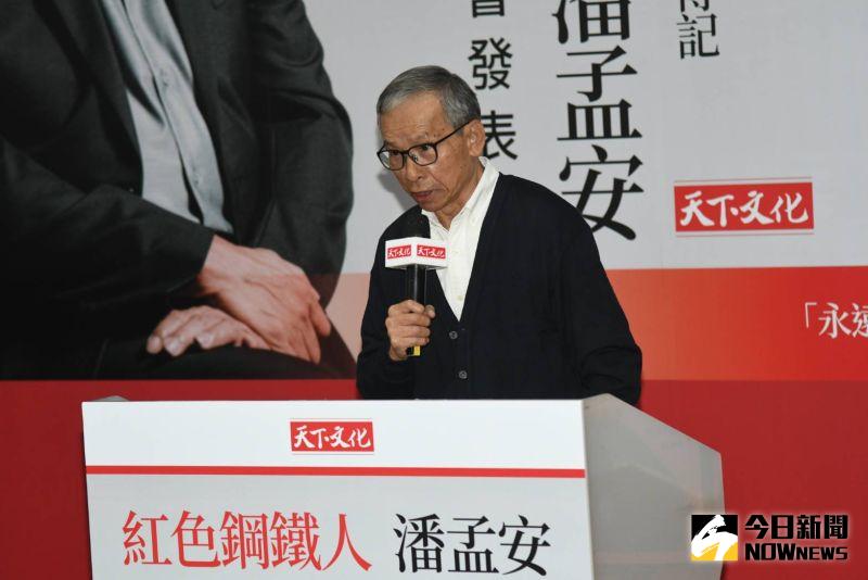 ▲吳念真出席潘孟安新書發表會，細數2人之間的故事。（圖／記者林調遜攝，2023.02.09）