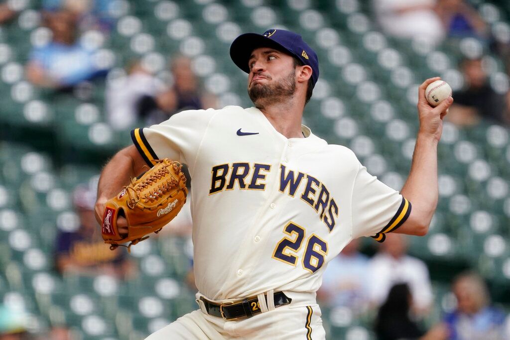 ▲釀酒人左投Aaron Ashby（圖／美聯社／達志影像）