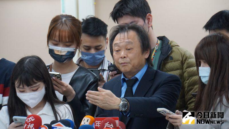 ▲前新竹市長林智堅學位遭拔仍在辯護,台北市議員王世堅呼籲他向李眉蓁學習。(圖/記者呂炯昌攝,2023.02.09)