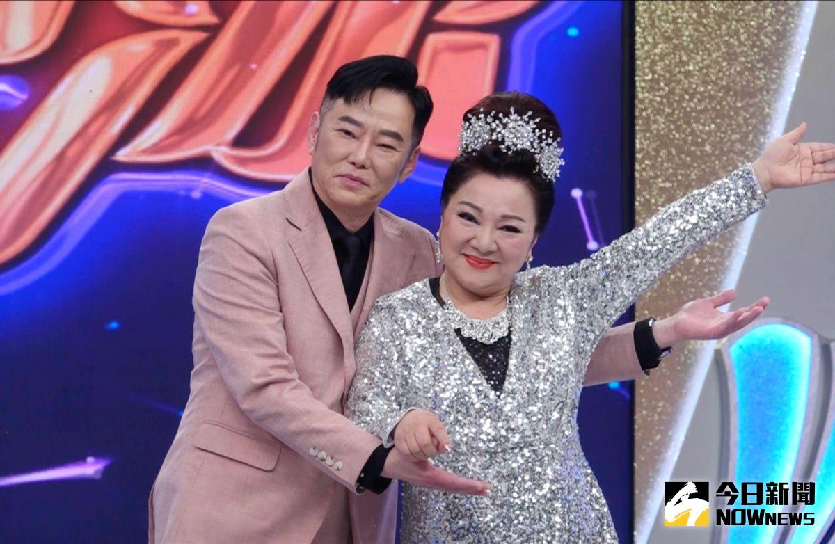 ▲白冰冰（右）為節目《我愛冰冰Show》找大佬，左為陽帆。（圖／記者陳思誼攝）